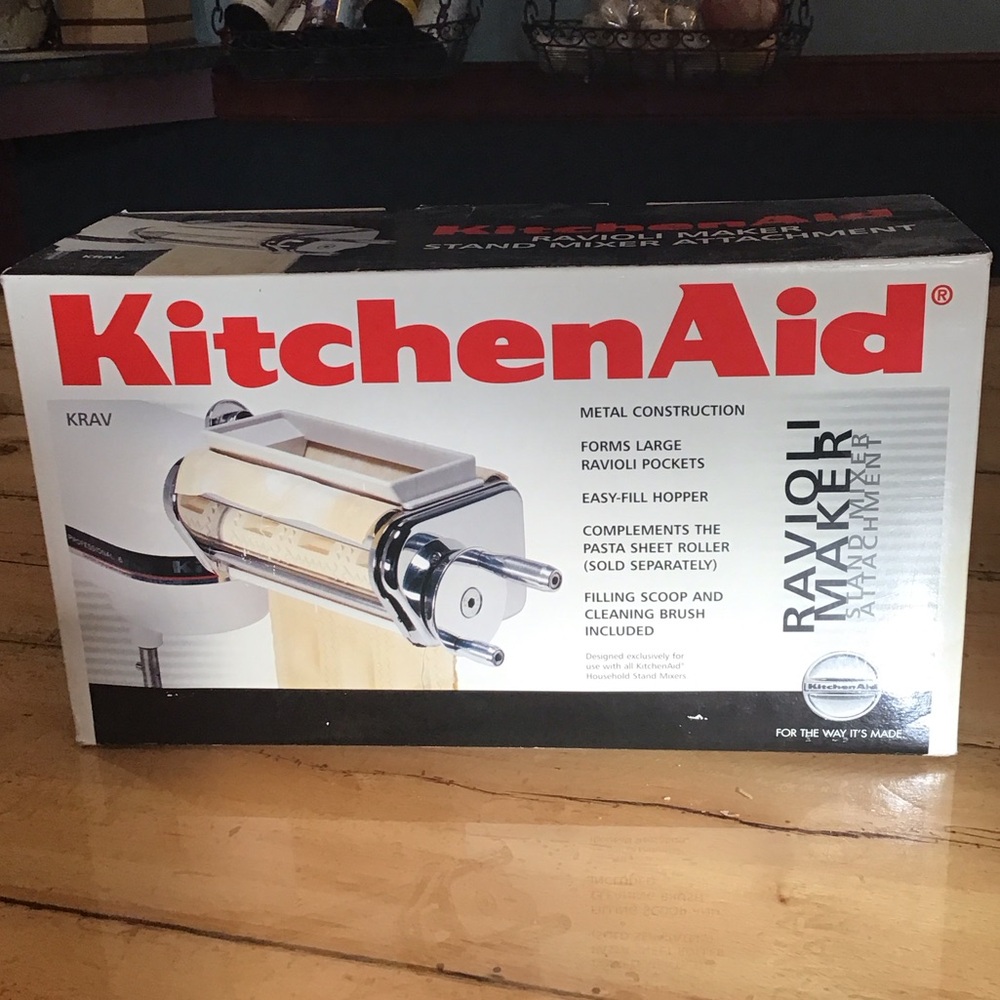 KitchenAid Metallic Ravioli Maker Attachment